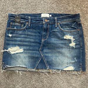 Abercrombie & Fitch Jean Skirt